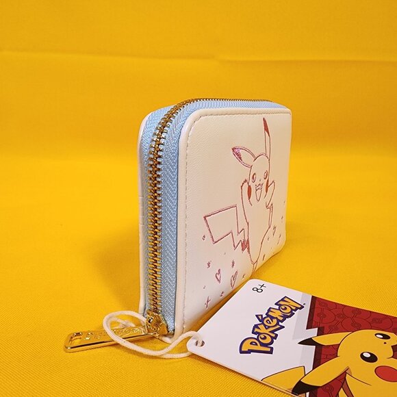 Loungefly Pokemon Iridescent Pikachu Zip Around Wallet NEW - Picture 3 of 13